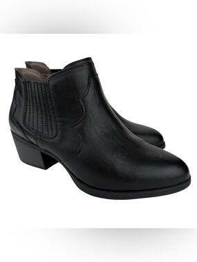 Cloudwalkers by‎ Avenue Trixie Black Ankle Booties Size 9 Wide
